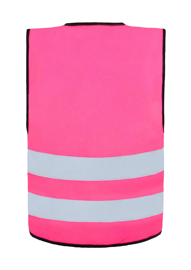 KWRX-kinder-warnweste-reissverschluss-neonpink-warnwesten-korntex-front