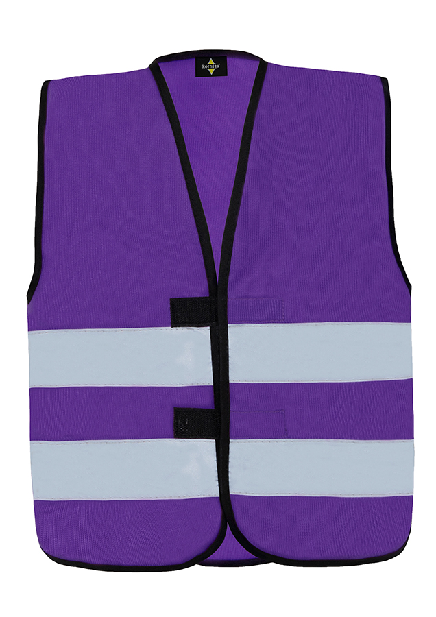 KW100-kinder-warnweste-reflektierend-violett-warnwesten-korntex-front